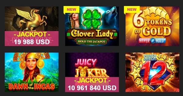 Джекпоты слоты Booi casino